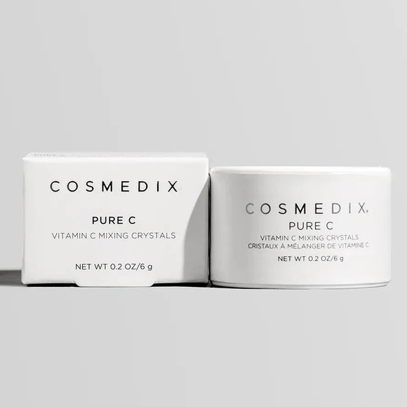 🩷BRAND NEW COSMEDIX PURE VITAMIN C MIXING SKINCARE CRYSTALS REPLENISH BRIGHTEN - Picture 2 of 7